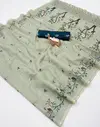 Kalamkari Linen Printed Saree Collections